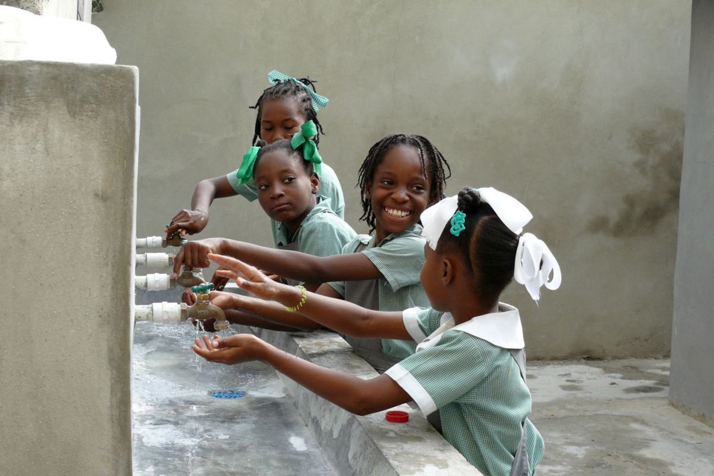 Gesundheit an Schulen in Haiti durch Hygienemaßnahmen staerken