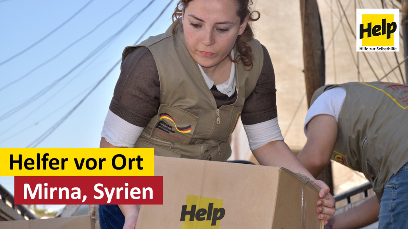 Video Helfer vor Ort in Syrien