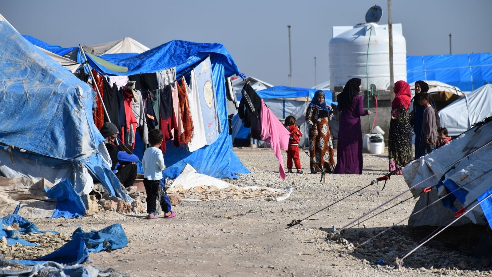 Flüchtlingslager in Syrien